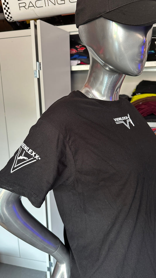 The Short Sleeve Viewlexx Watcher Shirt (Logo on front + org Viewlexx logo on the sleeve)