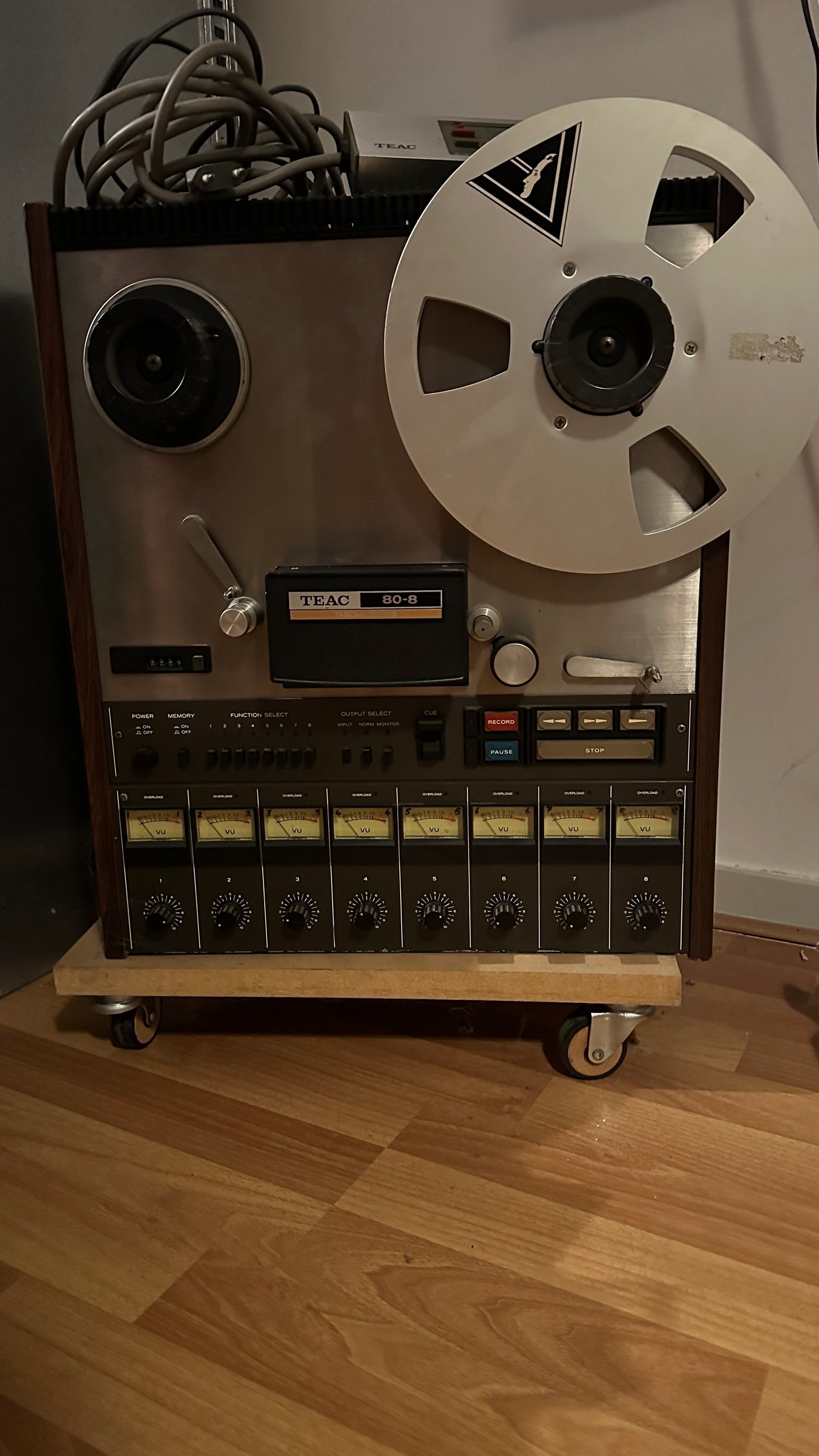 TEAC 80-8  Reel-To-Reel Tape Recorder