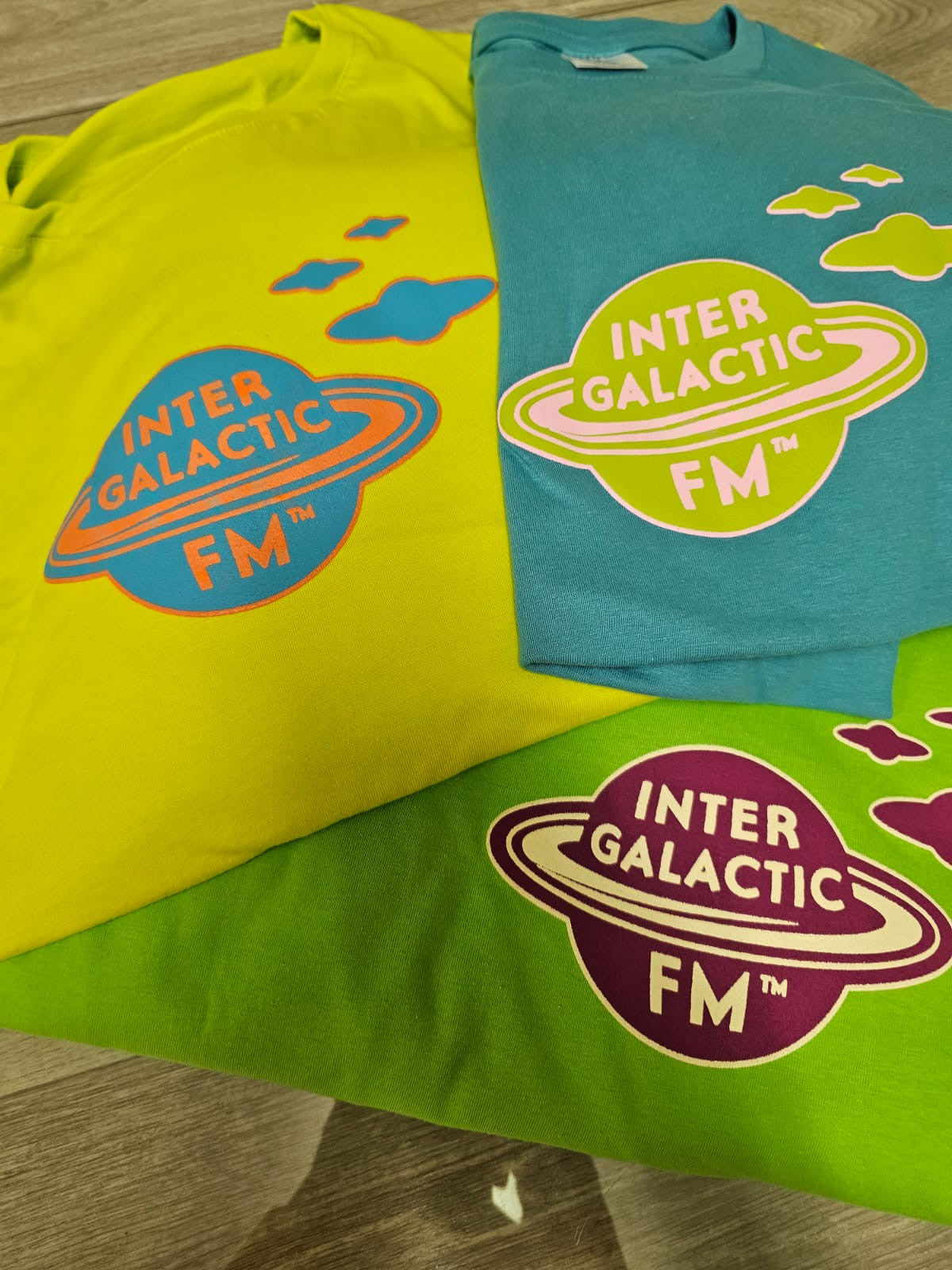 Intergalactic FM Ice Cream Series Short Sleeve T-Shirts (Last Ones)