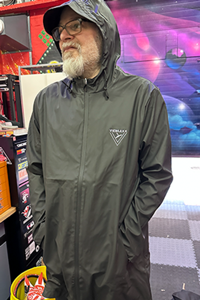 The Exclusive Limited Edition Black Viewlexx Rainjacket (Super Blow Out Sale!)