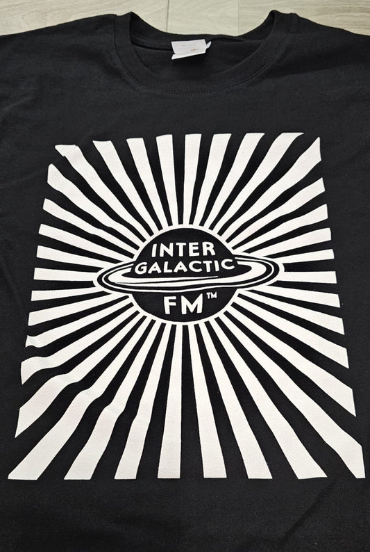 Intergalactic FM Rising Short Sleeve T-Shirt (Front Print) New Stock!