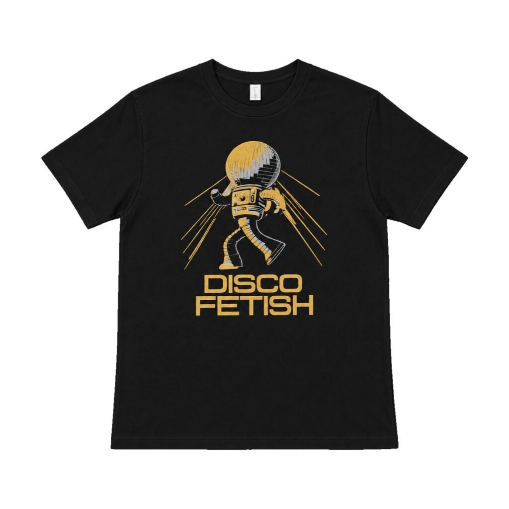 Disco Fetish Tee, Black