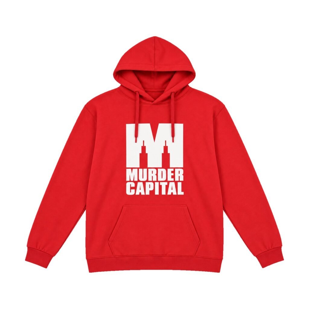 MurderCapital Hoodie, Red